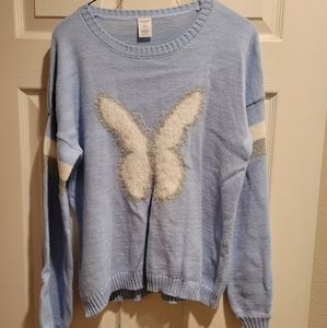 Girls blue sweater